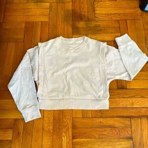 Light Beige Crewneck Sweater Size M
